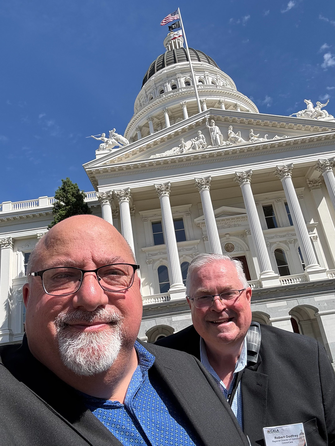 Mark Ciminco was recognized as the California Assisted Living Association's (CALA) Advocate of the Year